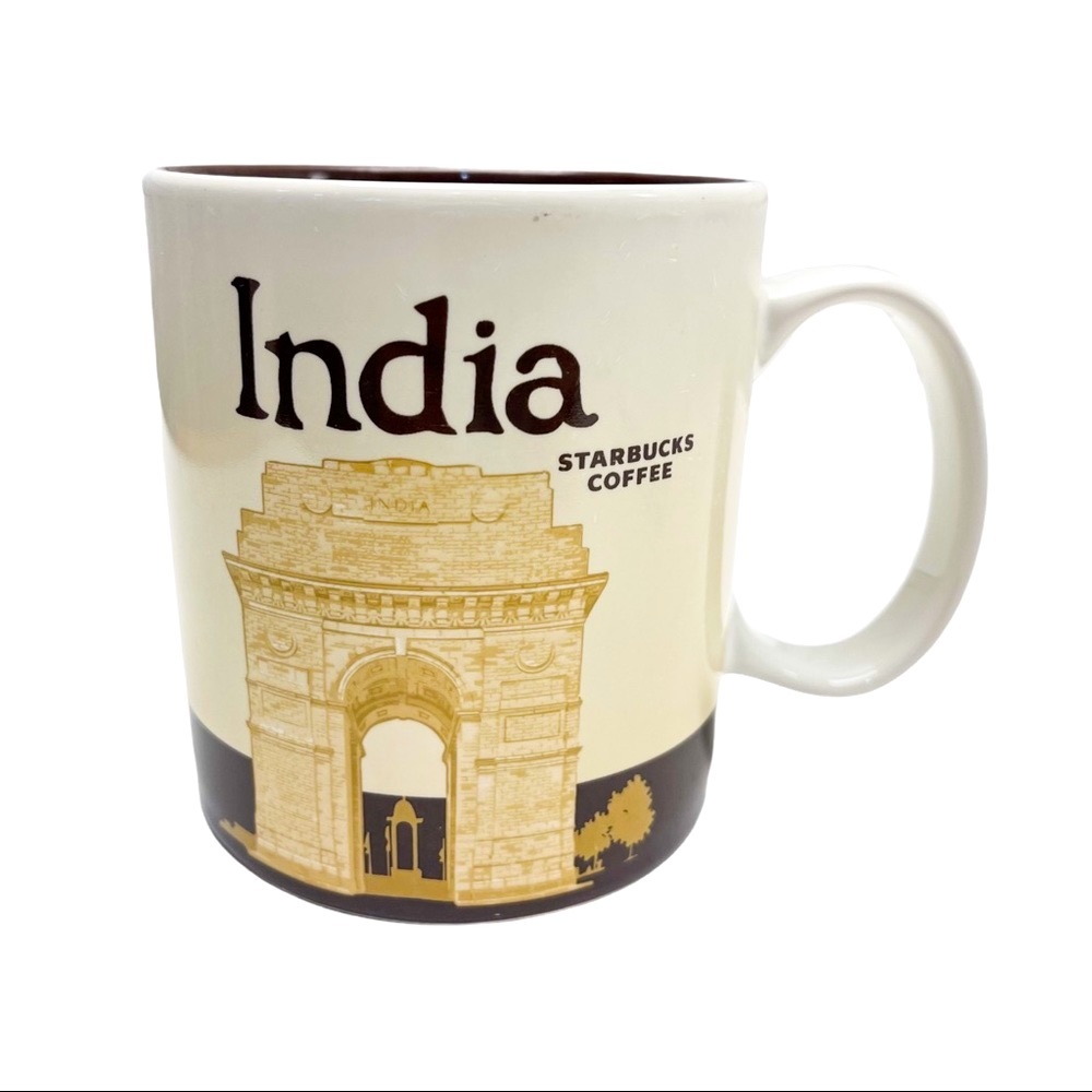 Starbucks INDIA  Coffee Shop City Mug Collectible